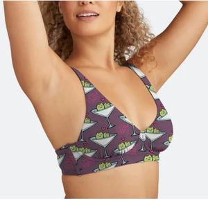 Me undies Feel Free Longline bralette 3x